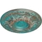 Ekena Millwork Granada Ceiling Medallion (Fits Canopies up to 7 1/8"), 23 1/2"OD x 2 3/4"P, Copper Green Patina CM24GACGS - alternate 2